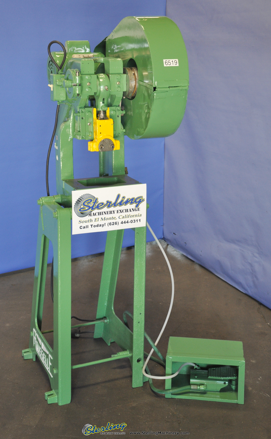 Used Rousselle OBI Press - O.B.I. Flywheel Type Single Crank - Presses ...