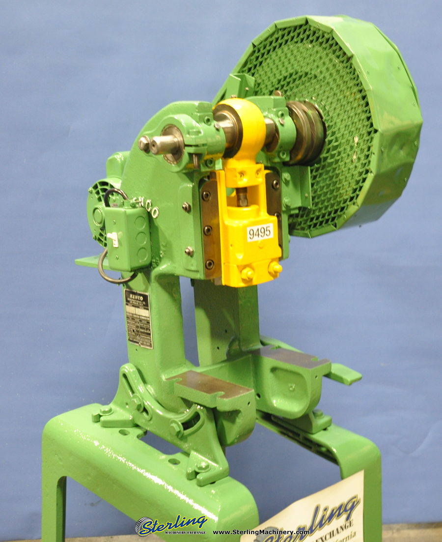 Used Kenco OBI Punch Press - O.B.I. Flywheel Type Single Crank ...