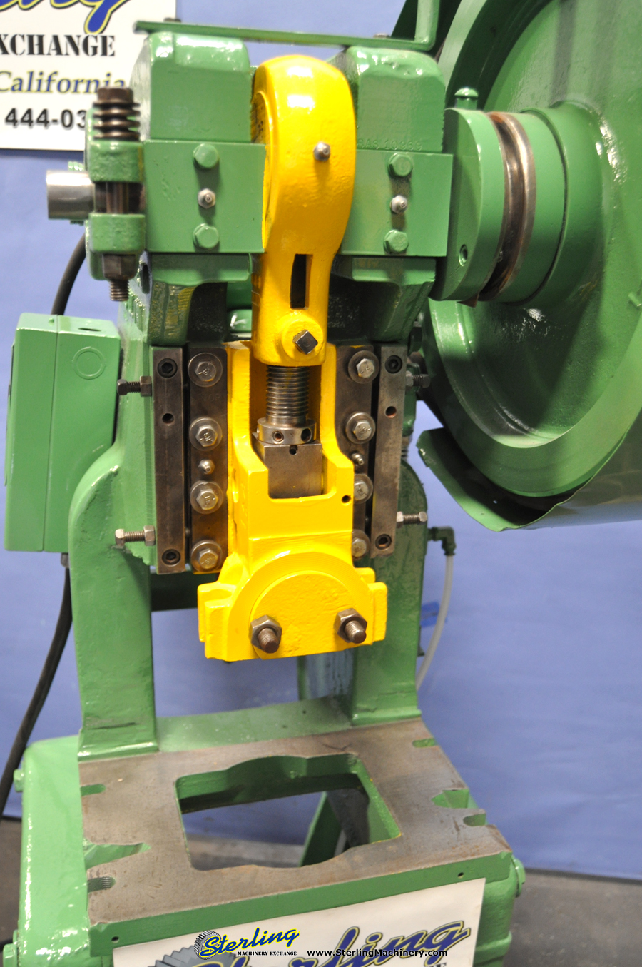 Used Rousselle OBI Punch Press - O.B.I. Flywheel Type Single Crank ...