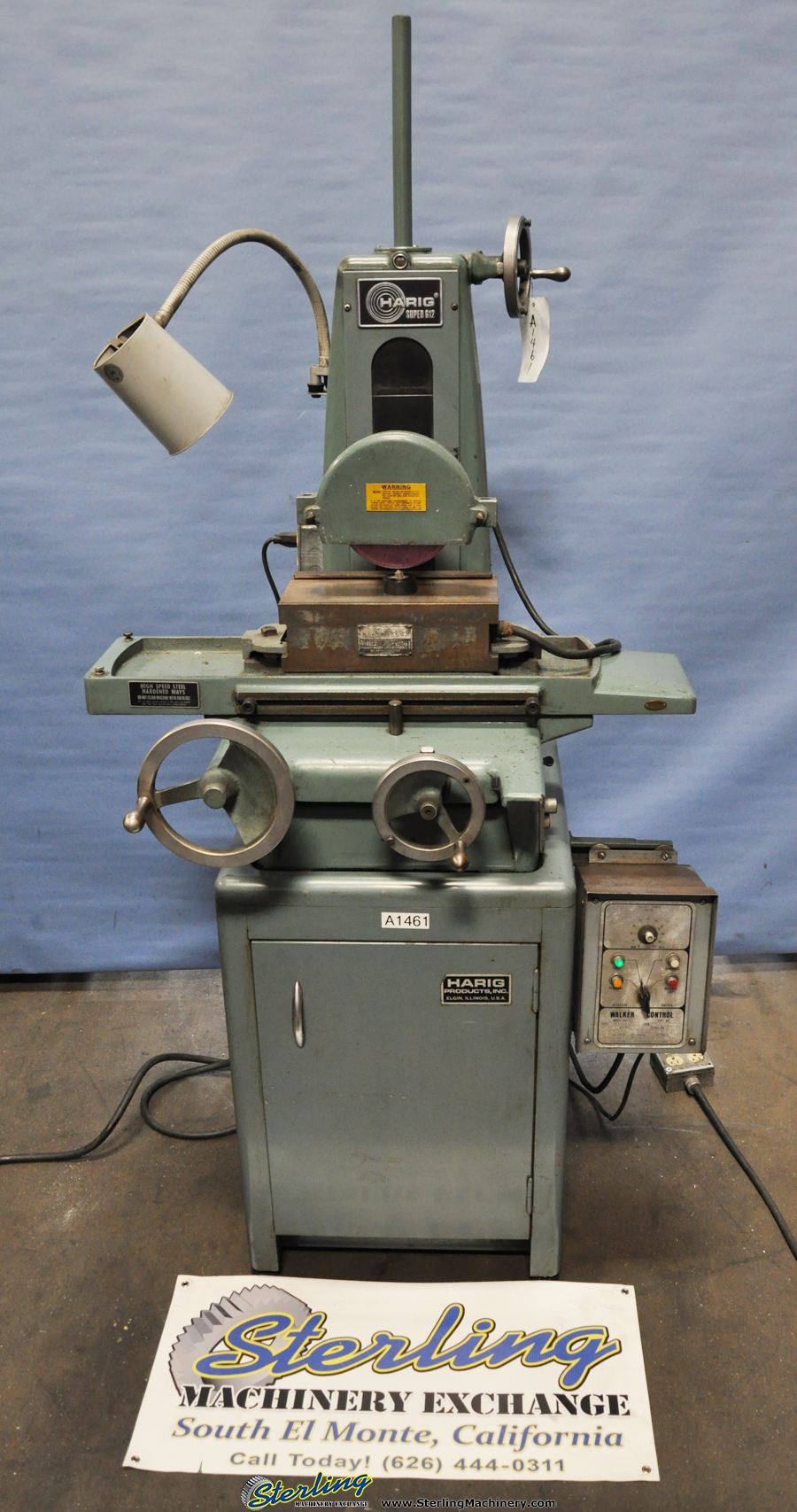 Used Harig Surface Grinder Surface, Reciprocating (Horizontal Spindle