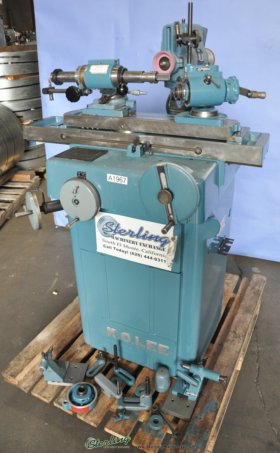 Used K.O. Lee Universal Tool And Cutter Grinder Sterling Machinery