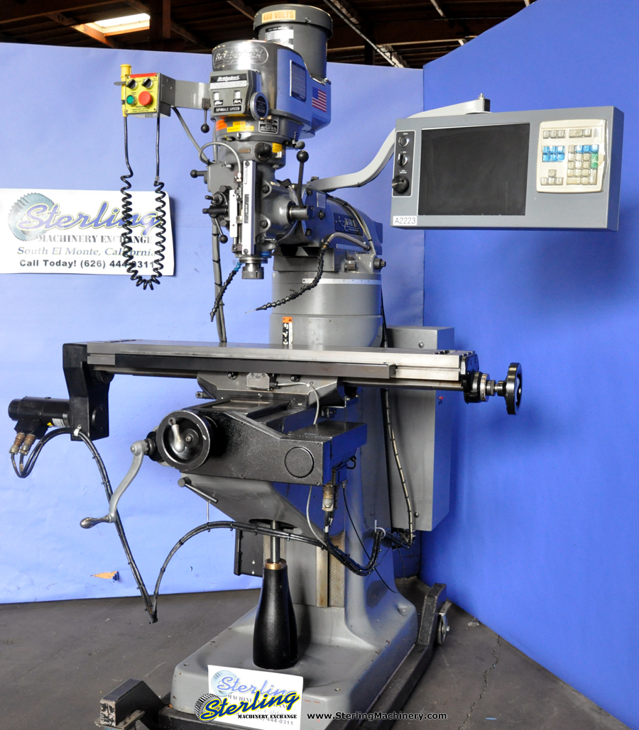 Used Bridgeport Series 1 EZ Trak 2 Axis CnC Milling Machine Sterling ...