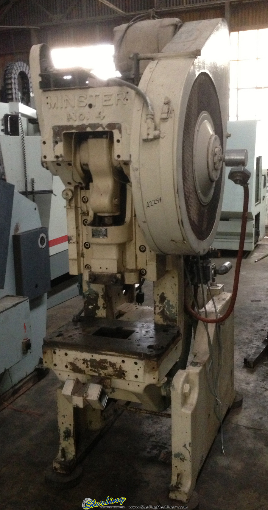 Used Minster Obi Punch Press Sterling Machinery 