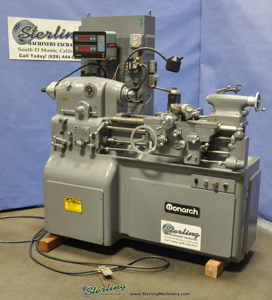 For Sale: 12.5" X 20" Used Monarch Precision Toolroom Lathe, Mdl. 10EE ...