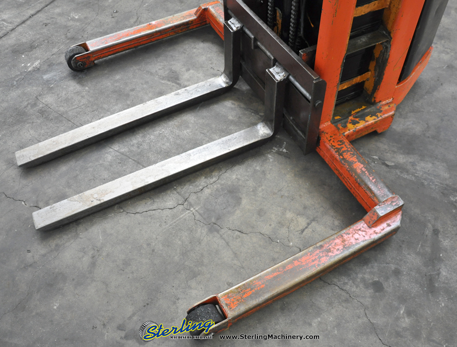 Used Big Joe Walk Behind Electric Pallet Lift Sterling Machinery