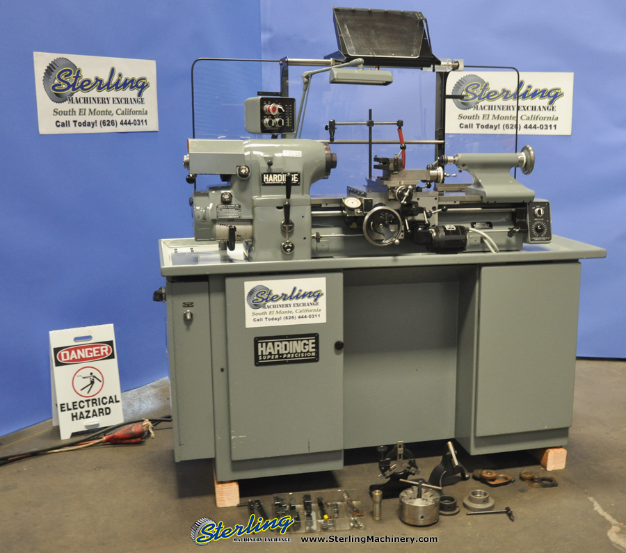 Used Hardinge Precision Tool Room Lathe Excellent Condition