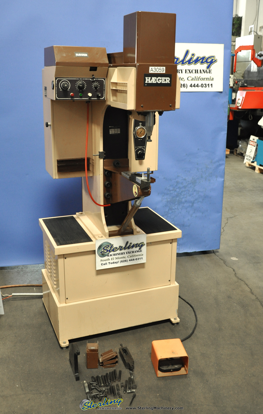 Used Haeger Insertion Press Sterling Machinery