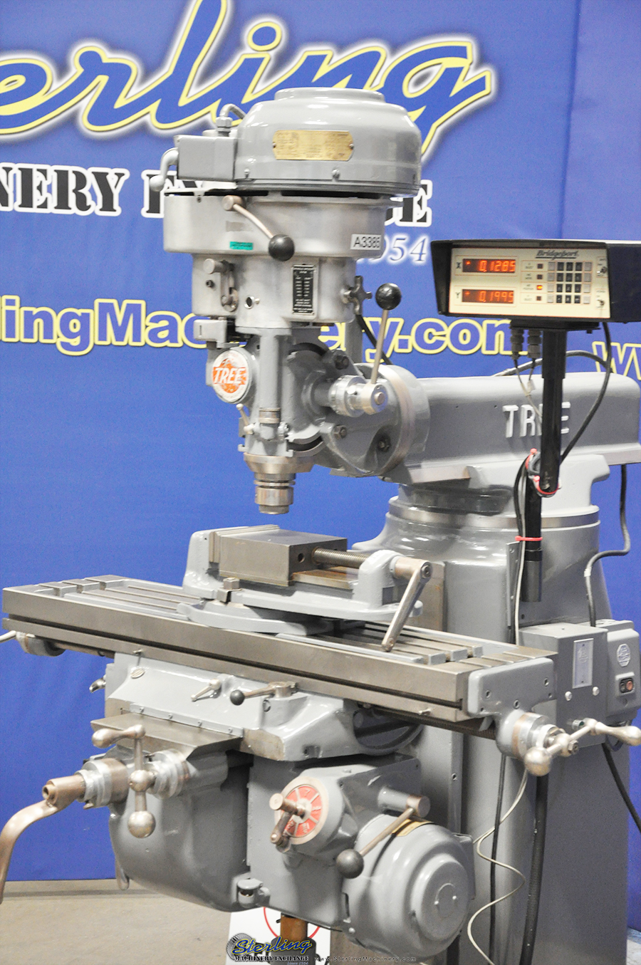 Used Tree Vertical Milling Machine Sterling Machinery