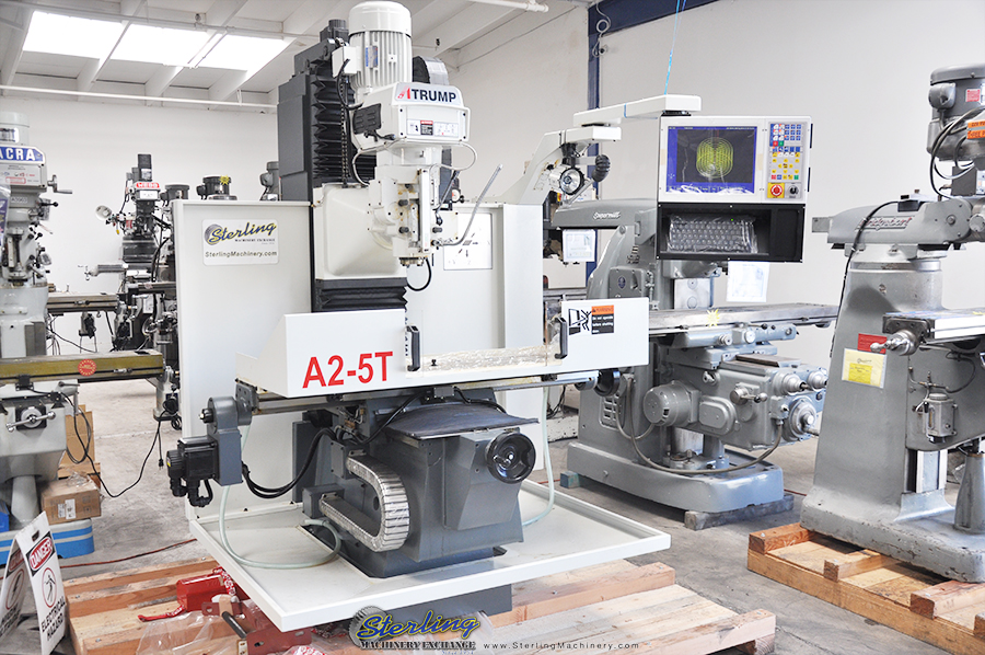 Brand New Atrump CNC Bed Milling Machine With 3 Axis CNC Centroid ...