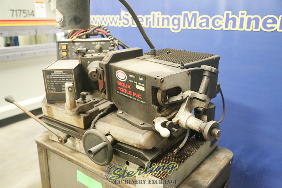 For Sale 1575 To 5625 Used Sioux Valve Face Grinder Mdl 2075