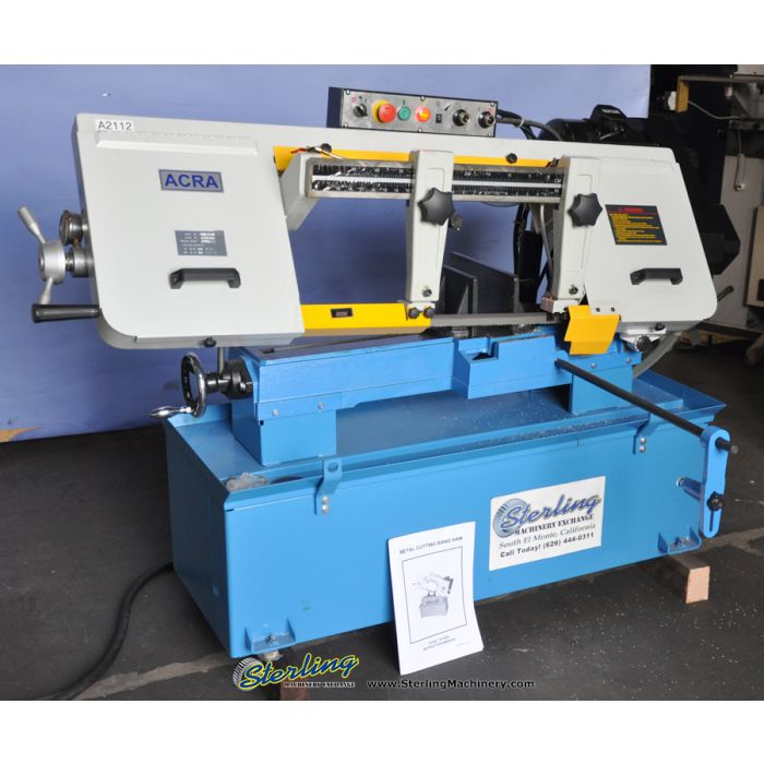 For Sale 10" x 18" Brand New Acra Horizontal (Variable Speed) Band Saw